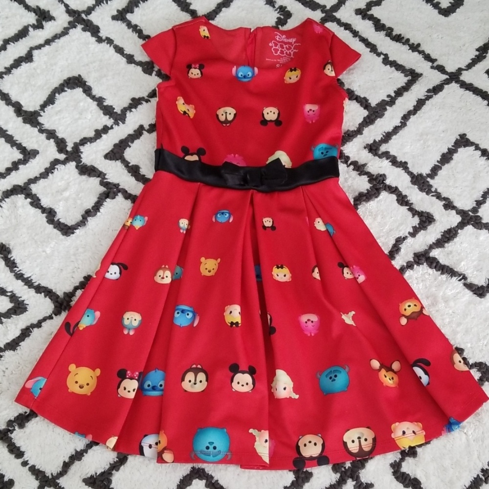 Disney Tsum Tsum Red Dress